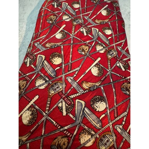 Set of 5 Golf-Themed Silk Ties – Perfect Father’s Day Gift! - Picture 4 of 16